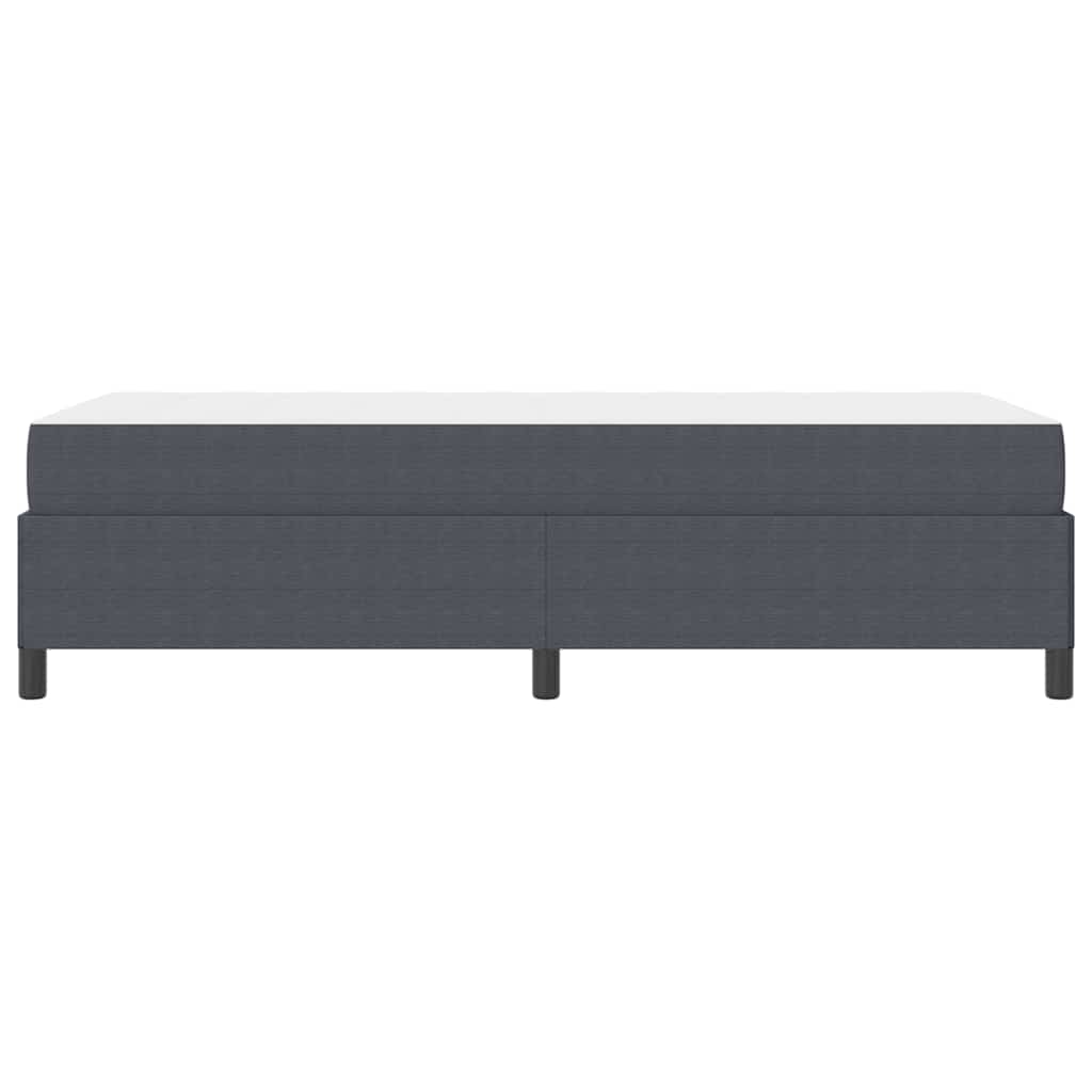 Struttura del letto Grigio scuro 90 x 200 cm Tessuto | homemem39