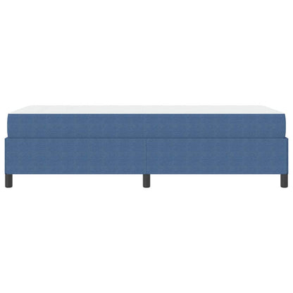 Struttura del letto con materasso Blu 90 x 200 cm Tessuto | homemem39