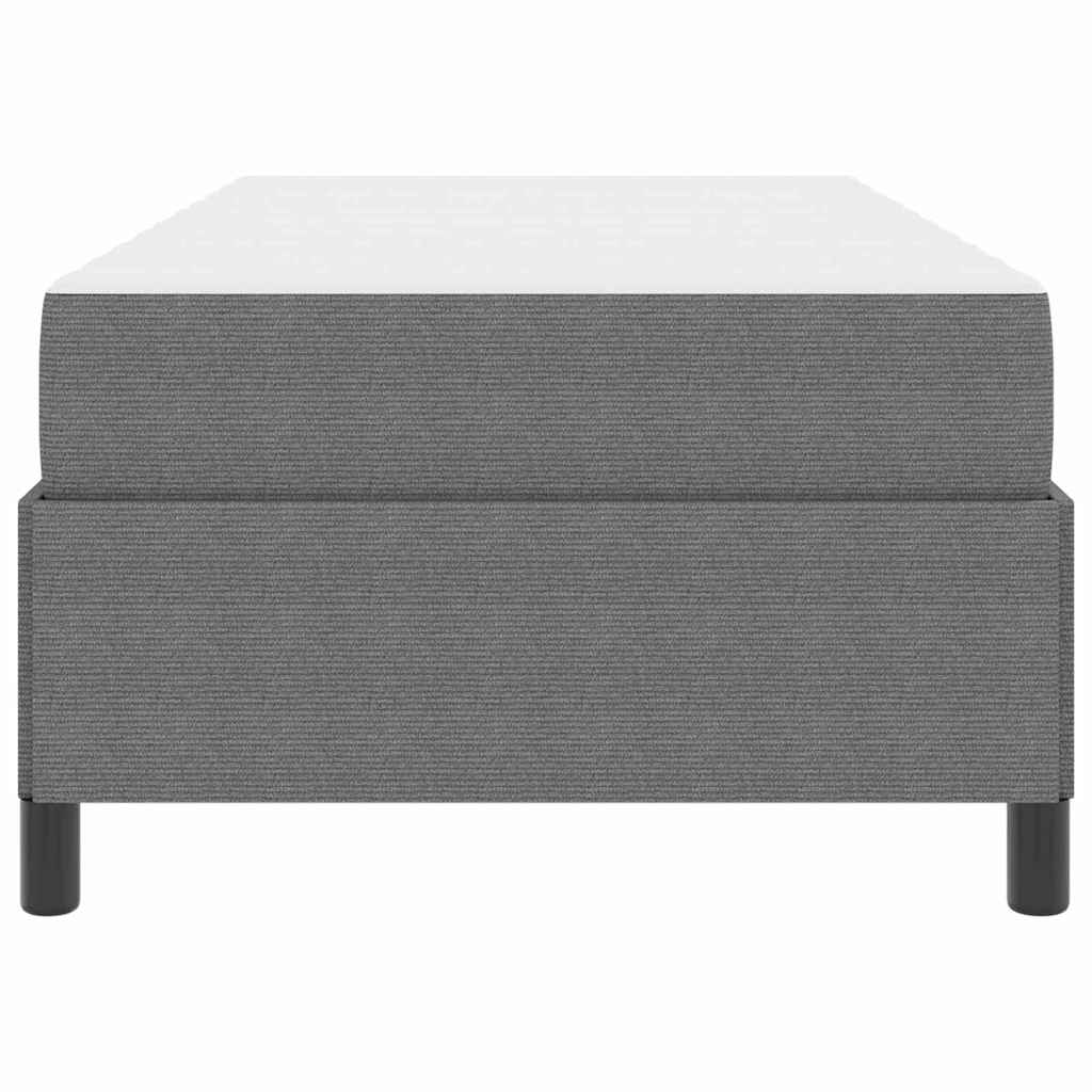 Struttura del letto Grigio chiaro 100 x 200 cm Tessuto | homemem39