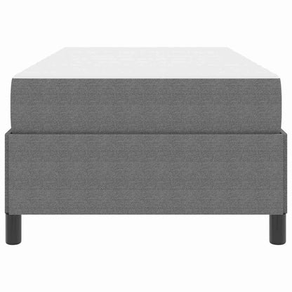 Struttura del letto Grigio chiaro 100 x 200 cm Tessuto | homemem39