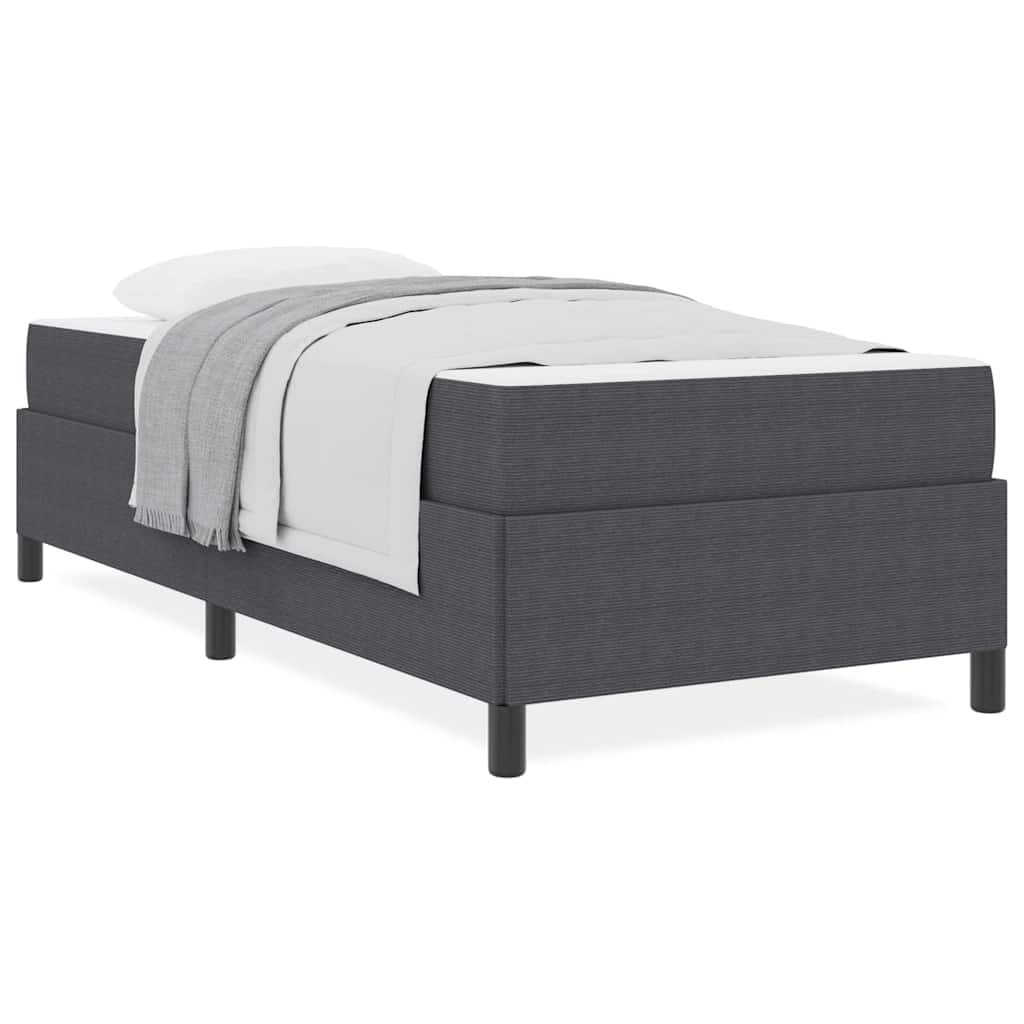 Struttura del letto Grigio scuro 100 x 200 cm
