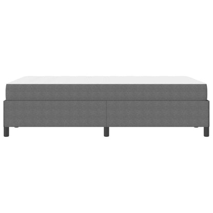 Struttura del letto Grigio chiaro 120 x 190 cm Tessuto | homemem39