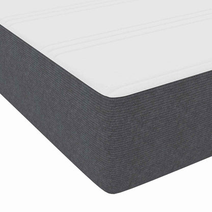 Struttura del letto Grigio scuro 120 x 190 cm Tessuto | homemem39