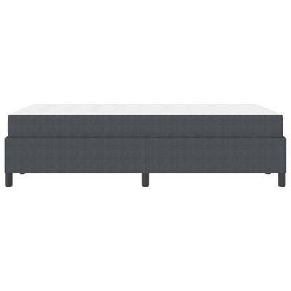 Struttura del letto Grigio scuro 120 x 190 cm Tessuto | homemem39
