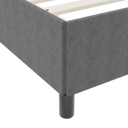 Struttura del letto Grigio chiaro 120 x 200 cm Tessuto | homemem39