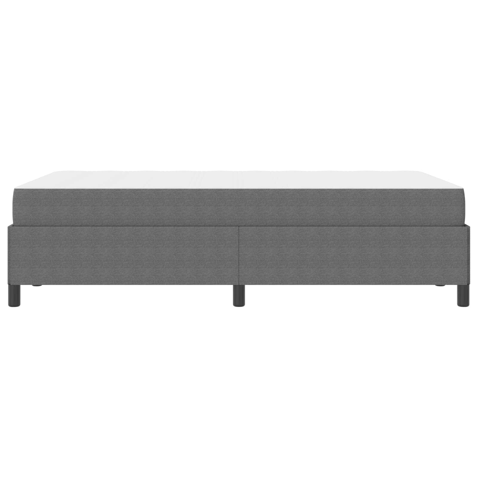 Struttura del letto Grigio chiaro 120 x 200 cm Tessuto | homemem39