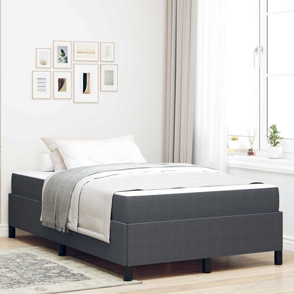 Struttura del letto Grigio scuro 120 x 200 cm