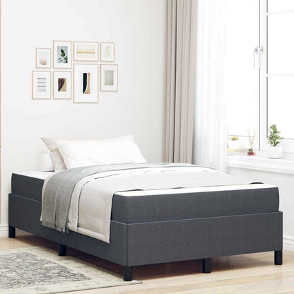 Struttura del letto Grigio scuro 120 x 200 cm