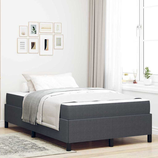 Struttura del letto Grigio scuro 120 x 200 cm
