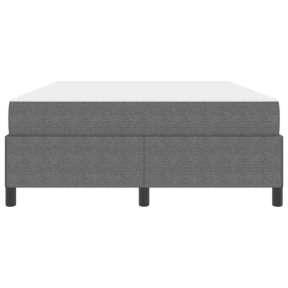 Struttura del letto Grigio chiaro 140 x 190 cm Tessuto