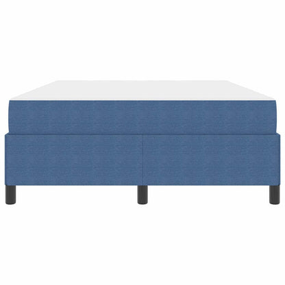 Struttura del letto con materasso Blu 140 x 190 cm Tessuto | homemem39