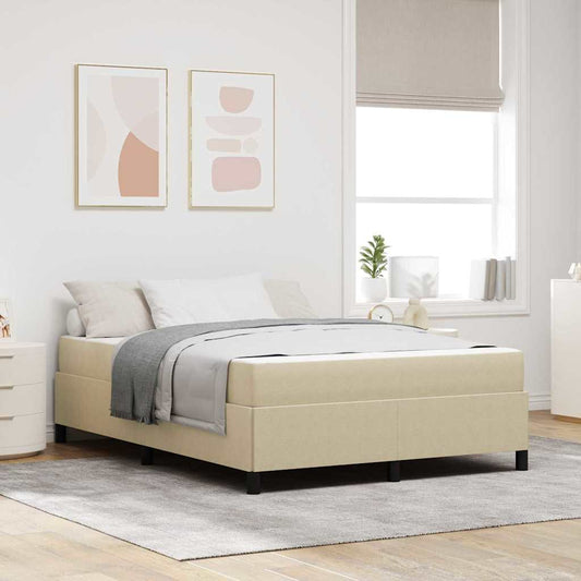Struttura del letto Verde grigio chiaro 140 x 190 cm