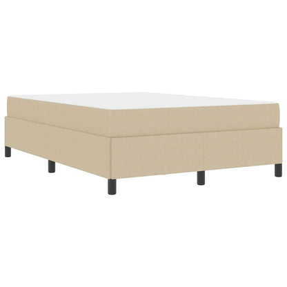 Struttura del letto Verde grigio chiaro 140 x 190 cm