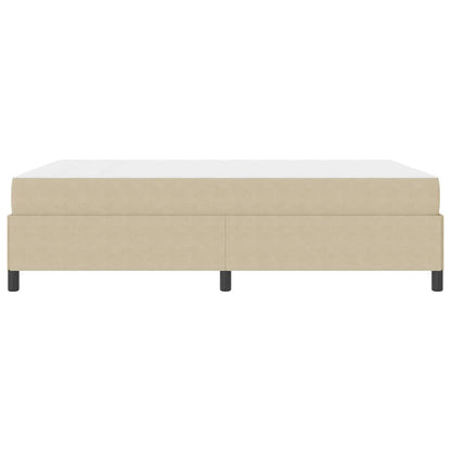Struttura del letto Verde grigio chiaro 140 x 190 cm