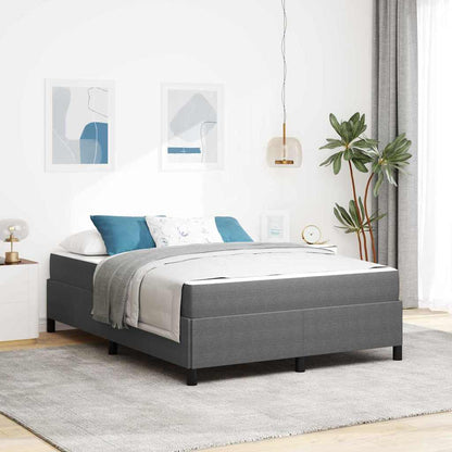 Struttura del letto Grigio chiaro 140 x 200 cm Tessuto | homemem39