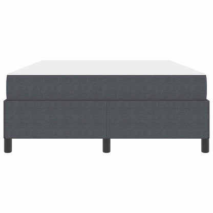 Struttura del letto Grigio scuro 140 x 200 cm Tessuto | homemem39