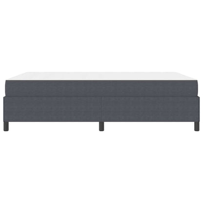Struttura del letto Grigio scuro 140 x 200 cm Tessuto | homemem39