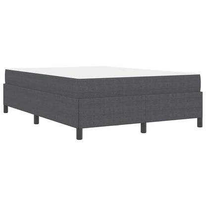 Struttura del letto Grigio scuro 160 x 200 cm Tessuto | homemem39