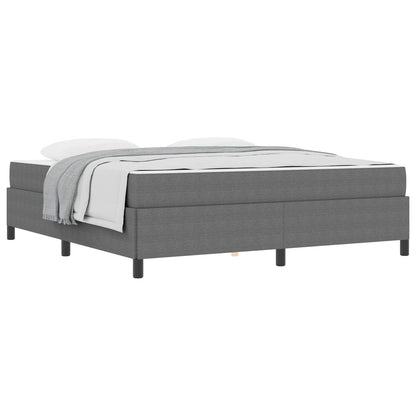 Struttura del letto Grigio chiaro 180 x 200 cm Tessuto