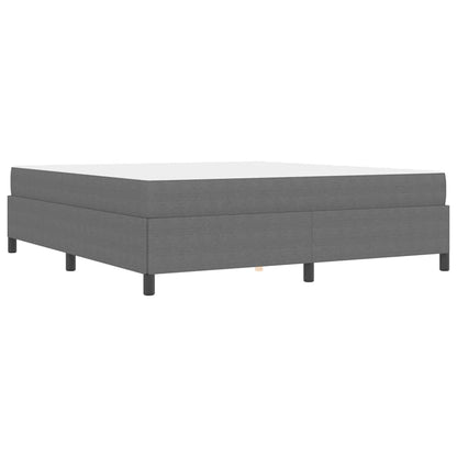 Struttura del letto Grigio chiaro 180 x 200 cm Tessuto