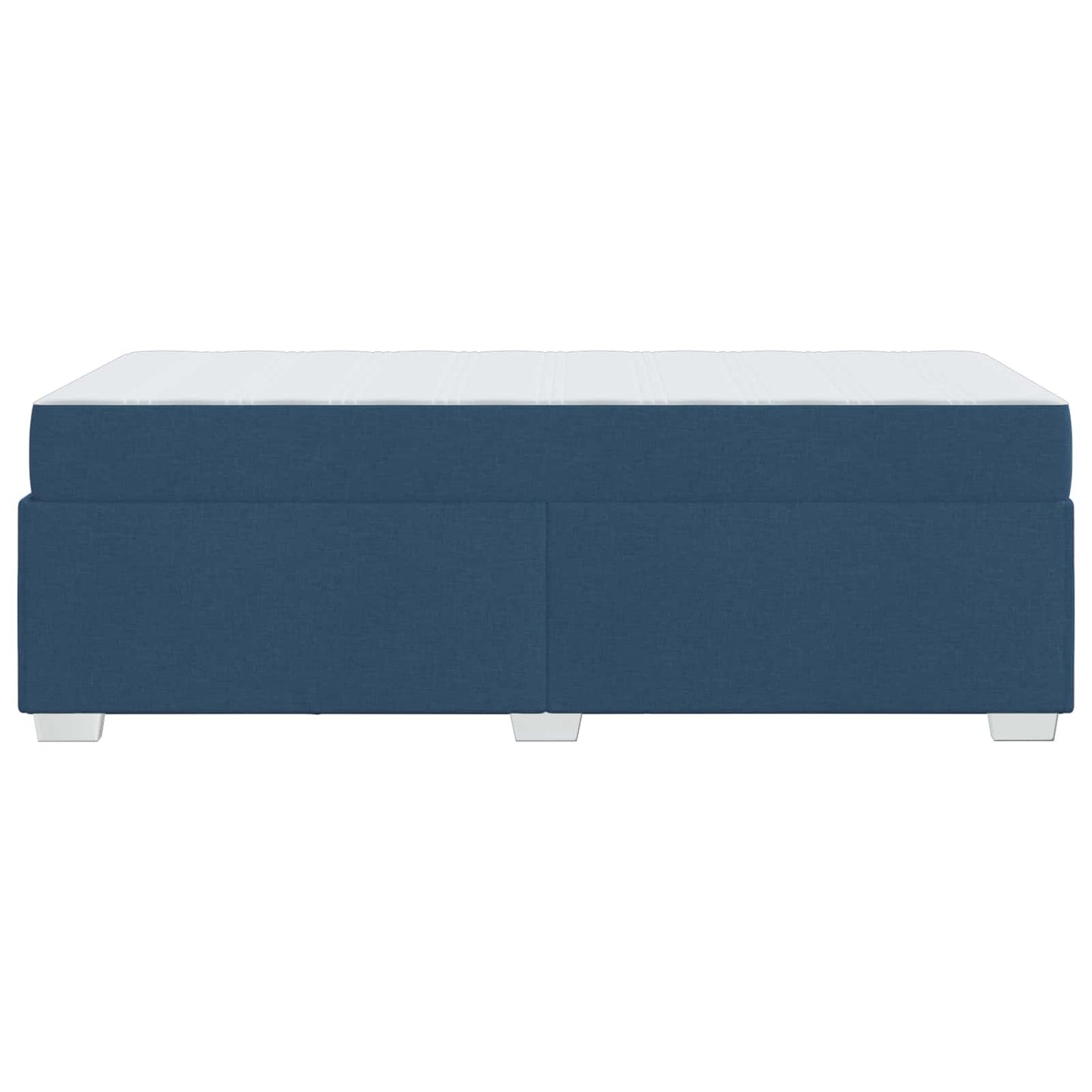 Struttura del letto con materasso Blu 80 x 200 cm Tessuto | homemem39