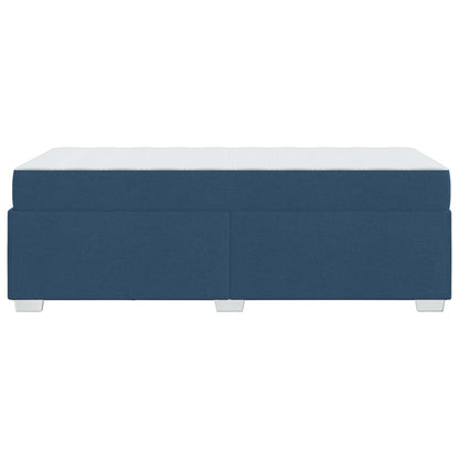 Struttura del letto con materasso Blu 80 x 200 cm Tessuto | homemem39