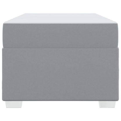 Struttura del letto Grigio chiaro 90 x 190 cm Tessuto - homemem39