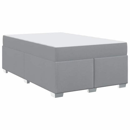 Struttura del letto Grigio chiaro 120 x 200 cm Tessuto