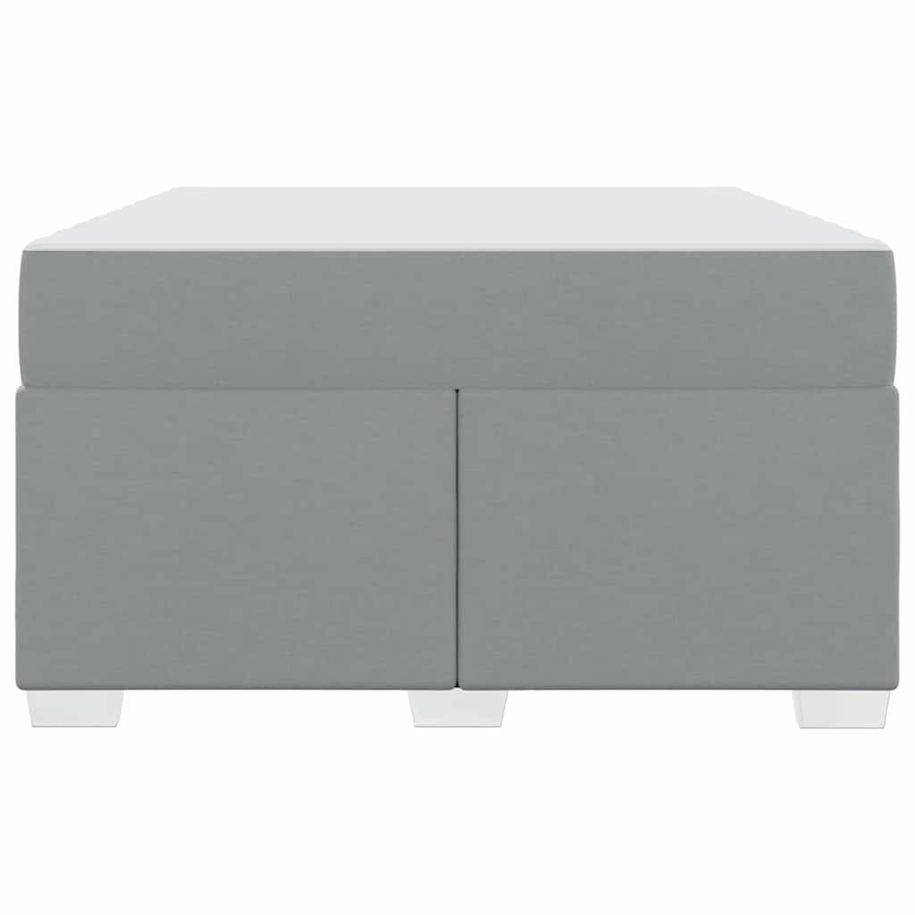 Struttura del letto Grigio chiaro 120 x 200 cm Tessuto