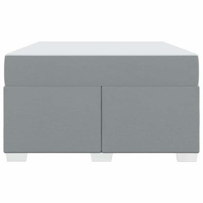 Struttura del letto Grigio chiaro 120 x 200 cm Tessuto