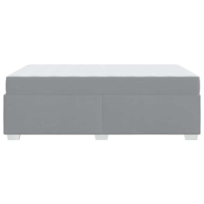 Struttura del letto Grigio chiaro 120 x 200 cm Tessuto