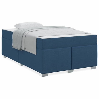 Struttura del letto Blu 120 x 200 cm Tessuto