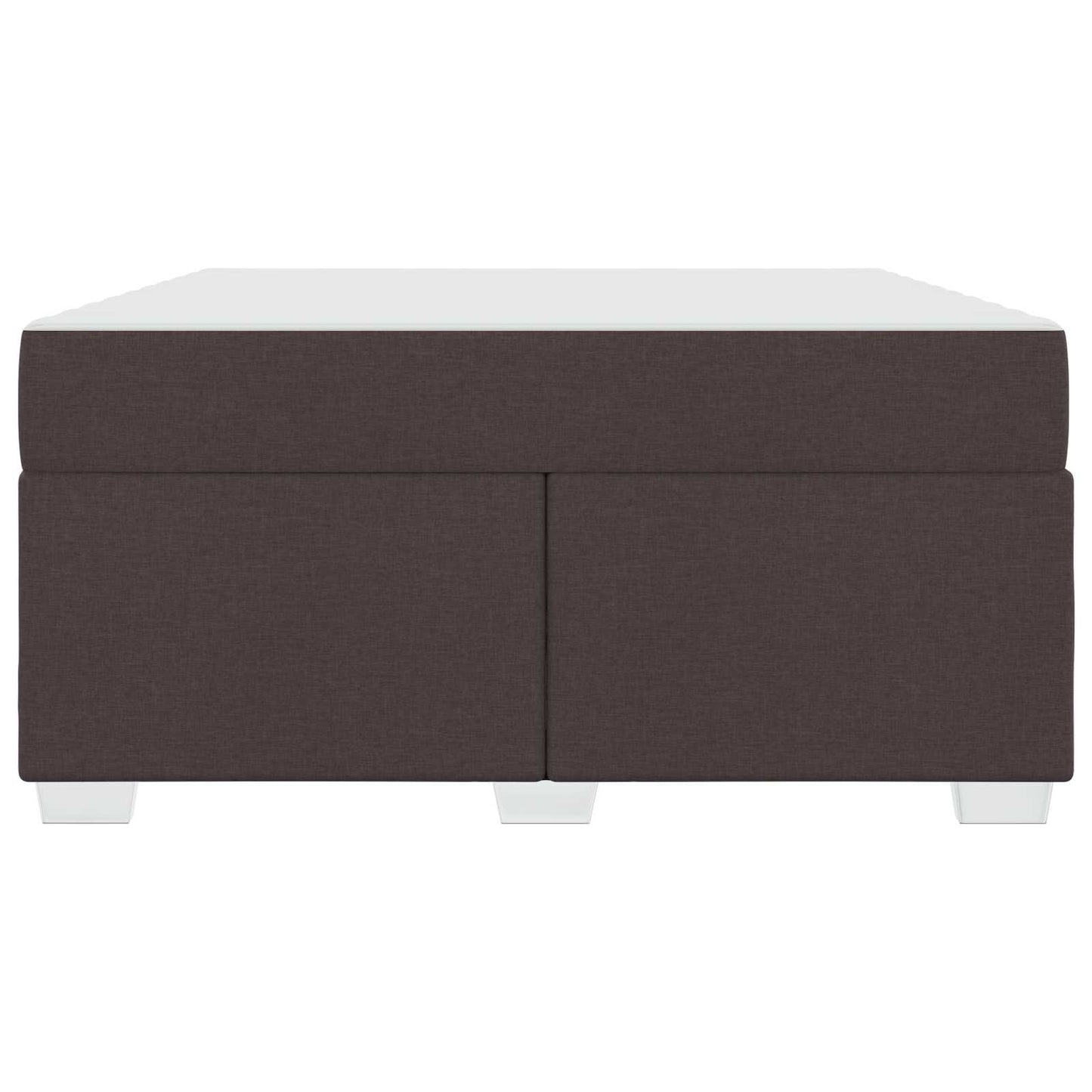 Struttura del letto Marrone Scuro 160 x 200 cm Tessuto | homemem39