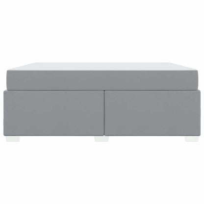 Struttura del letto Grigio chiaro 180 x 200 cm Tessuto - homemem39