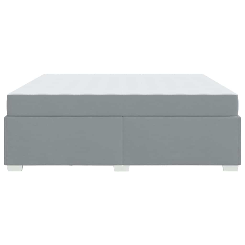 Struttura del letto Grigio chiaro 180 x 200 cm Tessuto - homemem39