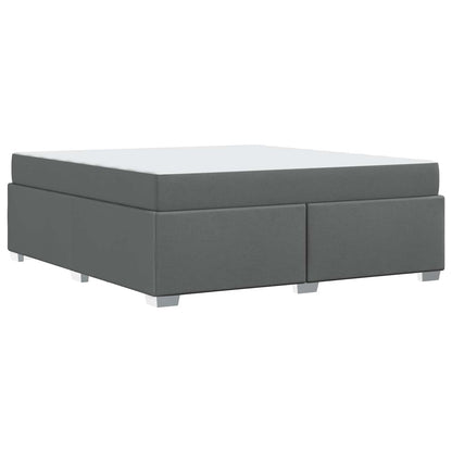 Struttura del letto Grigio scuro 180 x 200 cm Tessuto | homemem39