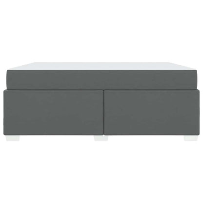 Struttura del letto Grigio scuro 180 x 200 cm Tessuto - homemem39