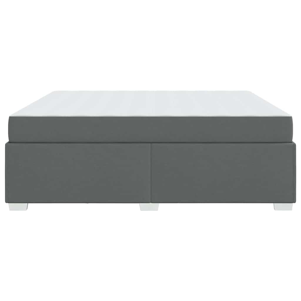 Struttura del letto Grigio scuro 180 x 200 cm Tessuto - homemem39