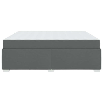 Struttura del letto Grigio scuro 180 x 200 cm Tessuto - homemem39