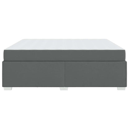 Struttura del letto Grigio scuro 180 x 200 cm Tessuto | homemem39