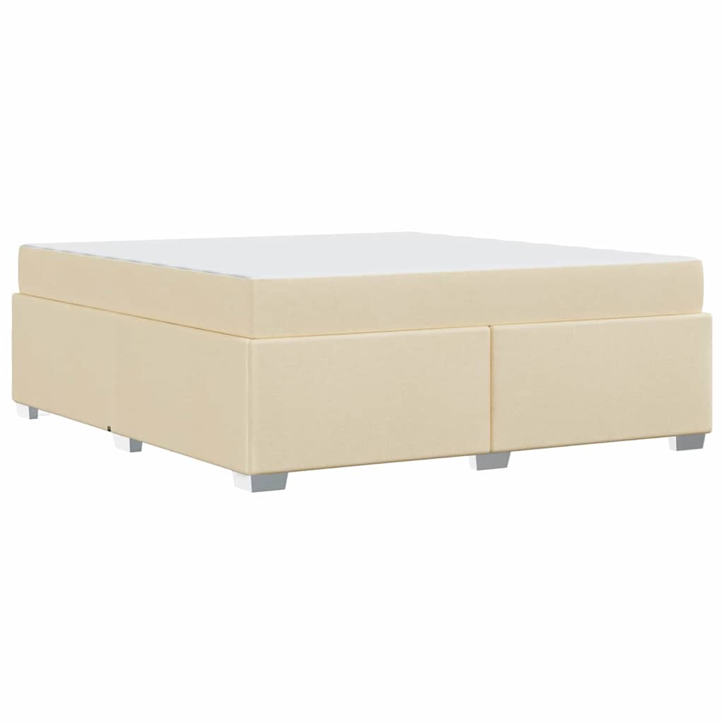 Struttura del letto Crema 180 x 200 cm Tessuto - homemem39