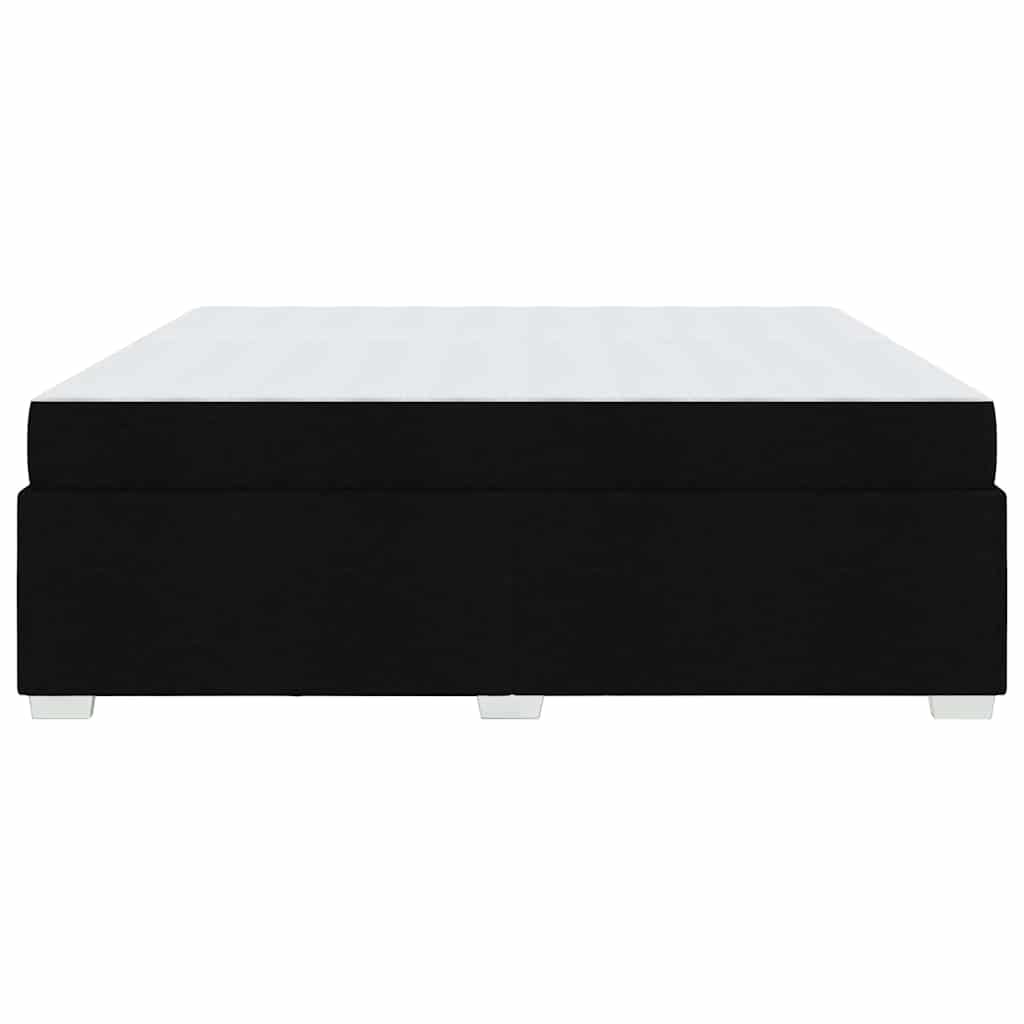 Struttura del letto Nero 200 x 200 cm Tessuto - homemem39