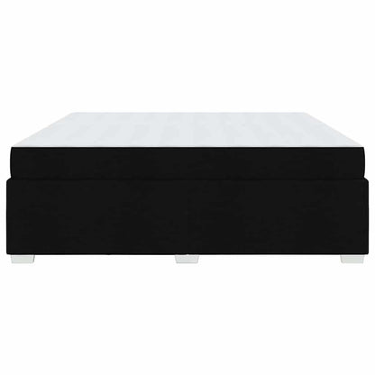 Struttura del letto Nero 200 x 200 cm Tessuto - homemem39