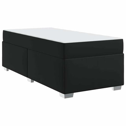 Struttura del letto Nero 90 x 200 cm Pelle sintetica