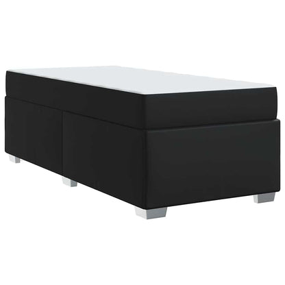 Struttura del letto Nero 90 x 200 cm Pelle sintetica