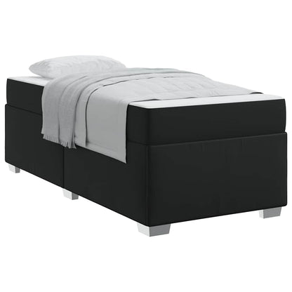 Struttura del letto Nero 90 x 200 cm Pelle sintetica