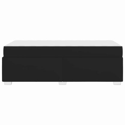 Struttura del letto Nero 90 x 200 cm Pelle sintetica