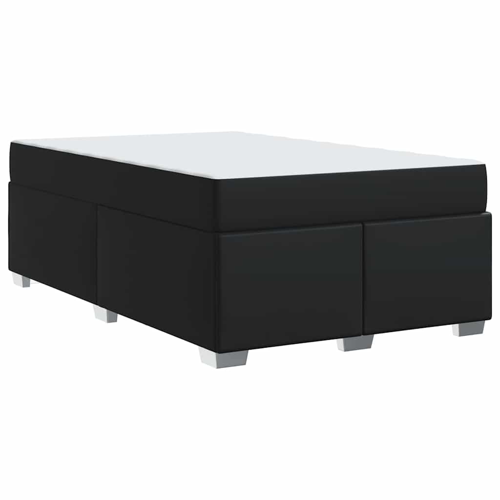 Struttura del letto Nero 120 x 200 cm Pelle sintetica