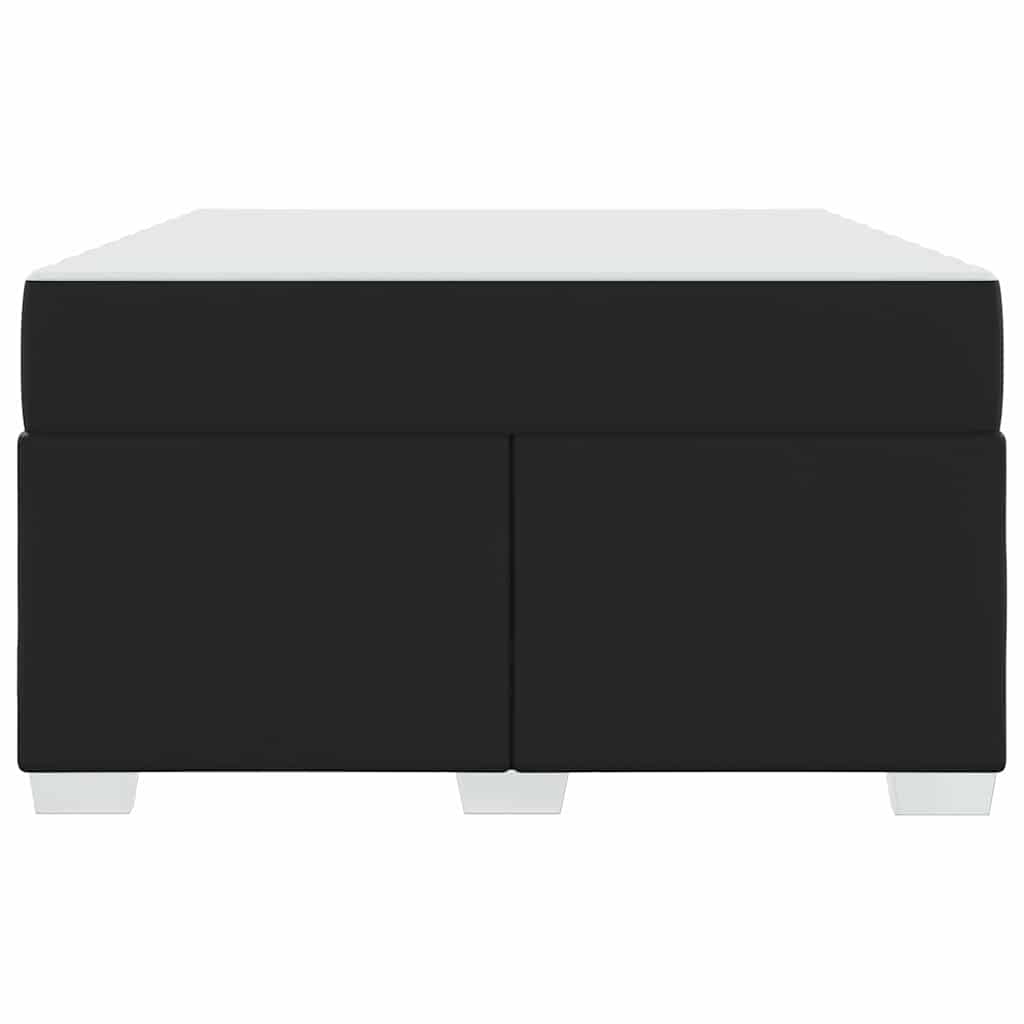 Struttura del letto Nero 120 x 200 cm Pelle sintetica - homemem39