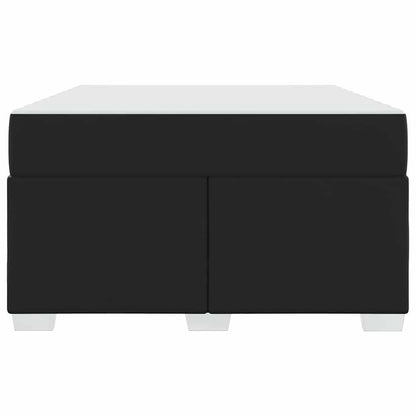 Struttura del letto Nero 120 x 200 cm Pelle sintetica - homemem39